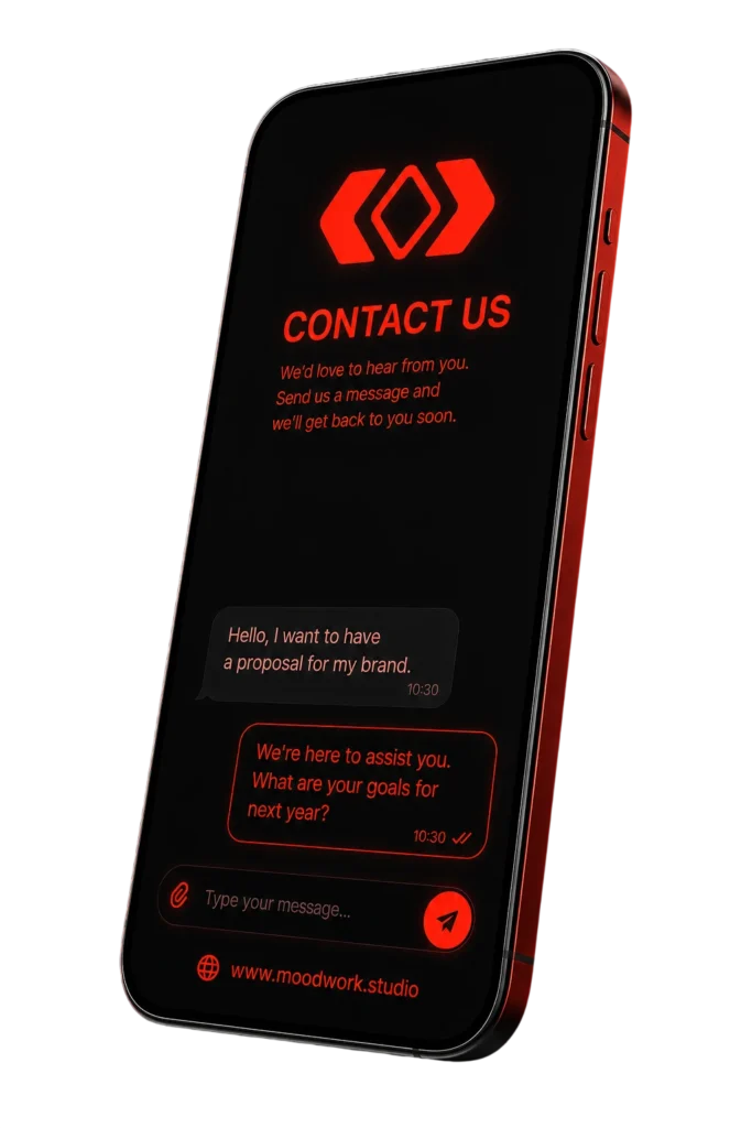 Contact Moodwork Studio creative team
